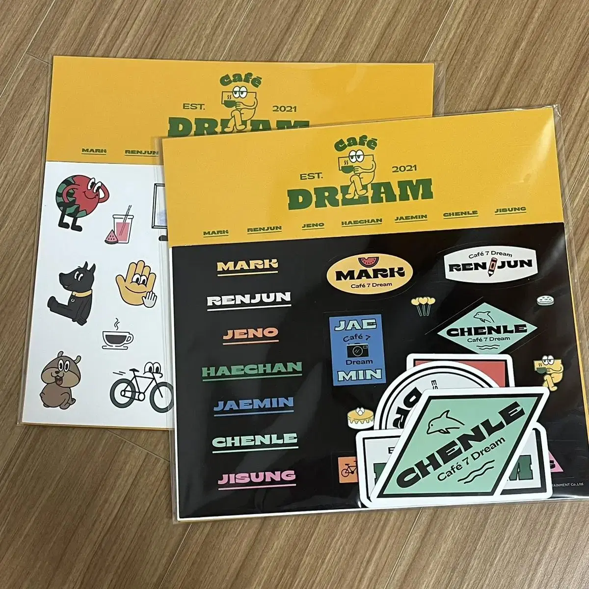 nct dream sticker set 엔시티드림 스티커 세트